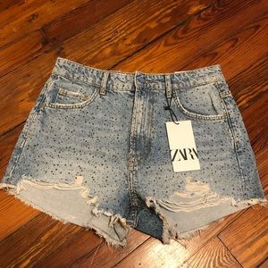 NWT Zara Denim Shorts